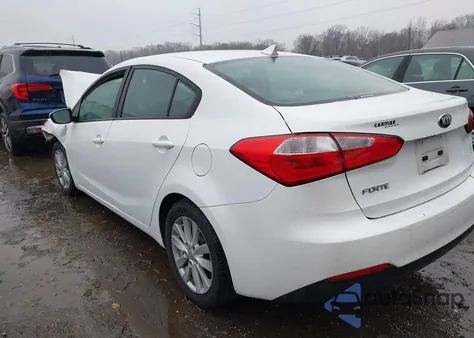 2014 Kia Forte Lx z USA, uszkodzony, nr VIN KNAFX4A64E5074996